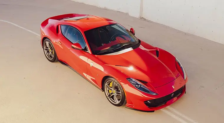 Ferrari 812 Superfast rental