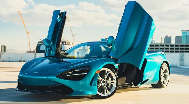 McLaren 720S Spider rental